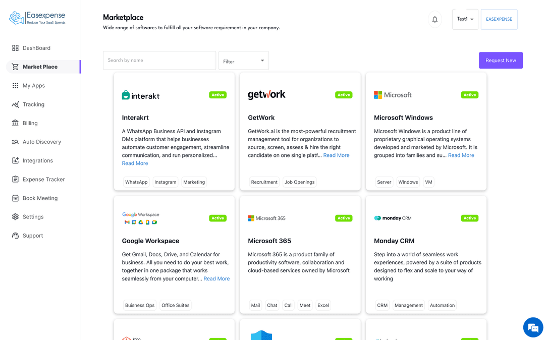 Explore our curated marketplace for SaaS.